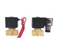 Brass Water Mini Bistable-Latching Solenoid Valve Port 1/8" 1/4 Inch 1/1.5/2/2.5/3mm Zero Pressure Start Pulse Signal Valve(24VDC,1/8"_2MM)