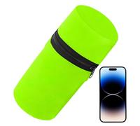 Brassard de course pour téléphone - Étui de sport avec poche zippée | Brassard running ajustable, support smartphone antidérapant, housse téléphone jogging, accessoire fitness, brassard gym
