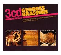 Brassens Georges - La Mauvaise réputation / Les Amoureux des bancs publics / Chanson pour l'Auvergnat (Coffret 3 CD)