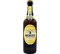 Brasserie Saint-Sylvestre - 3 Monts Cerveza Ale Francesa Dorado 8,5% Alcohol 75cl x 3 Unidades