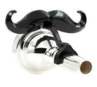 Brasstache - Bigote con clip para trombón de vástago pequeño o boquilla barítono