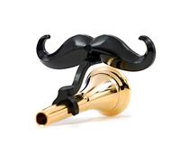 Brasstache - El Bigote Original con Clip para Boquilla de Trompa (Trompa)
