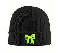 Brat Album Verde Charli XCX Gorros de Calle Sombreros de Punto para Adultos Sombrero de Punto de Gimnasio Sombrero Cálido Personalizado Otoño Invierno