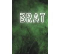 BRAT Green Smoke Grid Notebook: Iconic Grid Paper Journal with Bold Statement Design: 6x9 Inches Premium Graph Pages for the Main Character Era