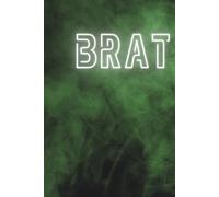 BRAT Green Smoke Grid Notebook: Iconic Grid Paper Journal with Bold Statement Design: 6x9 Inches Premium Graph Pages for the Main Character Era