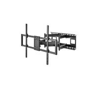 BRATECK LUMI LPA77-696 Wandhalterung mit Schwenkarm - Tragfähigkeit 120 kg - VESA 900x600 mm - Wandabstand 75 bis 703 mm