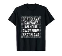 Bratislava es un viajero turístico de Eslovaquia Camiseta