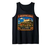 Bratislava Eslovaquia Capital Viaje Familiar Vacaciones en Bratislava Camiseta sin Mangas