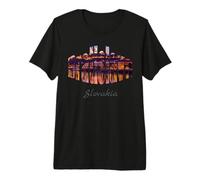 Bratislava Eslovaquia Paisaje Urbano Camiseta Premium