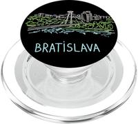 Bratislava Eslovaquia Viaje Souvenir City Monumento Regalo PopSockets PopGrip para MagSafe