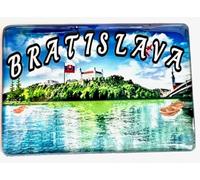 Bratislava - Imán para nevera con diseño de Eslovaquia de Bratislava