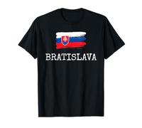 Bratislava País Eslovaquia Viaje familiar Eslovaco Hombres Mujeres Camiseta