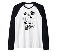 Bratz Cloe Icons Ángel Corazón Rosa Camiseta Manga Raglan