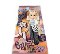 Bratz Edición Especial 20 Años Muñeca de moda Cloe - Caja holográfica y póster - Coleccionable - Réplica de la versión de 2001 - Incluye 2 vestidos, zapatos, bolso y más