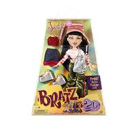 Bratz Edición Especial 20 Años Muñeca de Moda Original Jade - Caja holográfica y póster - Coleccionable - Réplica de la versión de 2001 - Incluye 2 Vestidos, Zapatos, Bolso y más