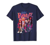 Bratz Girls en una Hoguera Rosa neón Camiseta, Hombre, Azul Marino, 3XL