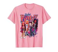 Bratz Girls en una Hoguera Rosa neón Camiseta, Hombre, Rosado, XXL