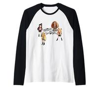 Bratz Jade Sasha Cloe y Yasmin Pretty 'N' Punk Camiseta Manga Raglan