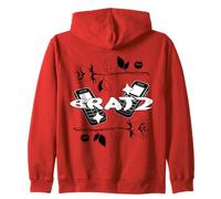 Bratz - Logotipo Y2K con Rosas y teléfonos celulares Sudadera con Capucha