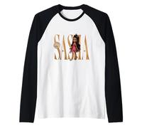 Bratz Sasha Doll Bunny Boo Girls Night out Camiseta Manga Raglan