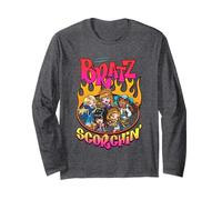 Bratz Scorchin' Group Flames Pose Retrato Moda Baile Manga Larga