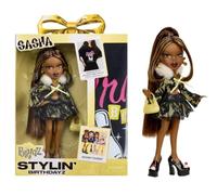 Bratz Stylin’ Birthdayz - Muñeca de Moda Sasha con Camiseta Talla XL Unisex