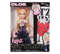 Bratz Stylin' Cloe - Muñeca de Moda con Camiseta Personalizable Que Puedes Usar, Incluye Accesorios, Lindos Juguetes para Niñas