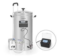 Brauheld 2500W 30L Hervidor de Cerveza Plata