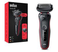 Braun Series 5 50-R1000s Máquina de afeitar de láminas Negro, Rojo