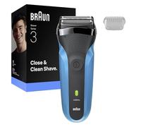 Braun Afeitadora Eléctrica Hombre Series 3, Máquina De Afeitar Barba En Seco Y Mojado, 2 Láminas, 30 Min De Autonomía, Carga Rápida, 310S, Azul