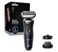 Braun Afeitadora Eléctrica Hombre Series 7, Máquina De Afeitar Barba En Seco Y Mojado, 3 Modos De Afeitado, 60 Min De Uso, Recortadora De Precisión, Base De Carga, Estuche De Viaje, 72-N4200S, Negro