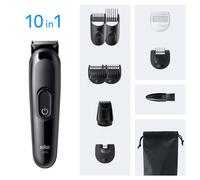 Cortapelos Braun Negro Batería NiMH 14 longitudes 50min inalámbrico 10 accesorios