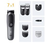 Braun - AIO5520 cortadora de pelo y maquinilla Negro, Gris 14 Ión de litio