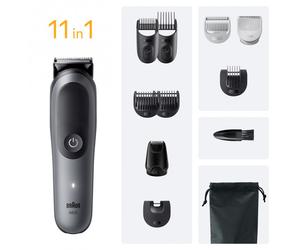 Braun - AIO5560 cortadora de pelo y maquinilla Negro, Gris 14 Ión de litio