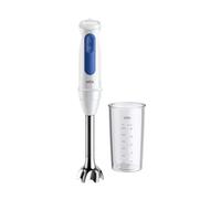 Braun MultiQuick 3 MQ30.001M, Minipimer con Tecnologia PowerBell VPlus, 2 Velocidades+Turbo, Sistema EasyClick Plus para Accesorios, Tecnologia Anti Salpicaduras, Vaso de 600 ml, 900W, Blanco