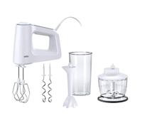 Braun HM 3135 WH Batidora de mano 500 W Gris, Blanco