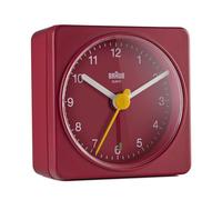 Braun BC 02 R quartz alarm clock red marca Braun