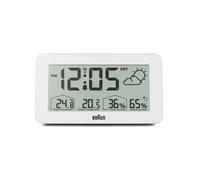 Braun BC13WP-DCF Radio Despertador digital c. estación meteorológica 135 x 75...
