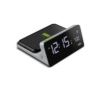 Braun BC21GEU Reloj despertador digital con carga inalámbrica