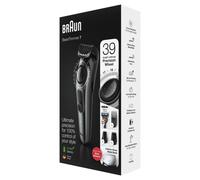Braun - BeardTrimmer BT7220 AC/Batería 39 2 cm Negro, Gris