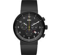 Braun BN0095BKBKBKG - Reloj de pulsera con correa de caucho, color negro