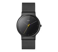 Braun BN0211BKMHG - Reloj de pulsera con correa de acero inoxidable para hombre, Negro/Negro