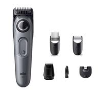 Recortadora Braun BeardTrimmer 3 BT3560 40 niveles 2 peines NiMH 50min Negro/Gris