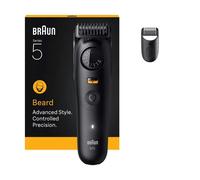 Recortadora Braun BeardTrimmer 5 BT5500 Lavable Ion-Litio 20 longitudes Negro