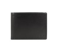 Braun Büffel Arezzo Cartera Bloqueo RFID Piel natural 12.5 cm negro