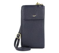 Braun Büffel Asti Bolso móvil Piel natural 11 cm azul