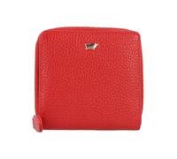 Braun Büffel Asti Cartera Bloqueo RFID Piel natural 10 cm rojo