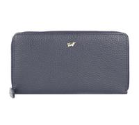 Braun Büffel Asti Cartera Protección RFID Piel 19 cm azul