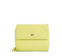 Braun Büffel Asti Monedero amarillo verde, cuero, mujer
