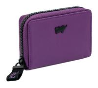 Braun Büffel caso clave Capri Mini Wallet Viola